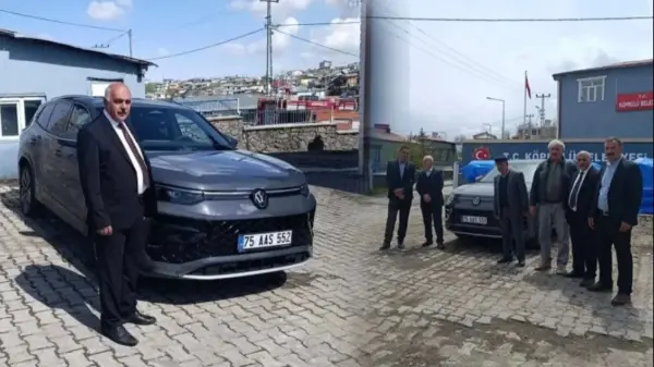 Köprülü Beldesi Belediye Başkanı Mustafa Yıldırımcı'nın 4 milyon liralık makam aracı