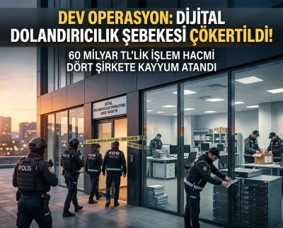 60 Milyar Liralık Dijital Vurgun Çökertildi: Dört Şirkete Kayyum Atandı