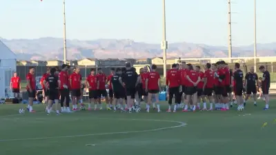 A Milli Futbol Takımı, Dünya Kupası'nda ABD Karşısında Son Antrenmanını Tamamladı