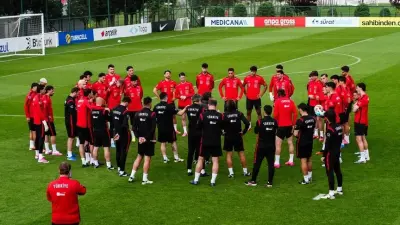 A Milli Futbol Takımı'ndan 2026 Dünya Kupası Öncesi Kritik Kuzey Makedonya Maçı Hazırlığı