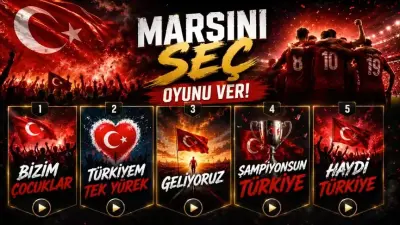 A Milli Futbol Takımı'nın Dünya Kupası Marşı İçin Halk Oylaması Başladı