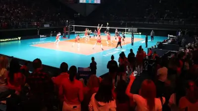 A Milli Kadın Voleybol Takımı İtalya Karşısında Mağlup