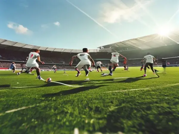 A Milli Futbol Takımı'nın Dünya Kupası hazırlıkları kapsamında antrenmandan bir kare