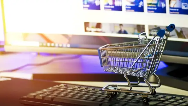 AB'nin e-ticaret paketlerine getirdiği yeni gümrük vergisi uygulamasını gösteren görsel