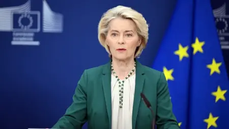 Avrupa Birliği ve Amerika Birleşik Devletleri bayrakları yan yana