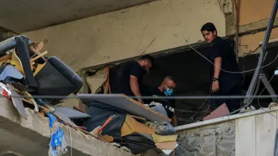 ABD Aracılıklı Ateşkesin Ardından İsrail'den Beyrut'a Hava Saldırısı: İki Ölü, 17 Yaralı