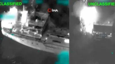 ABD, Umman Körfezi'nde Üçüncü Tankeri de Vurdu: Abluka Sürüyor