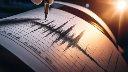 Adana Saimbeyli'de deprem sonrası bölge görünümü