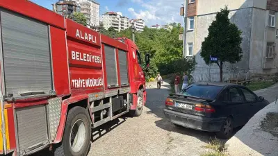 Alaplı'da Piknik Tüpü Yangını Paniğe Yol Açtı: Facia Kıl Payı Önledi