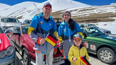 Alman Aileden 19 Bin Kilometrelik İpek Yolu Macerası: Türkiye Geçişi Tamamlandı