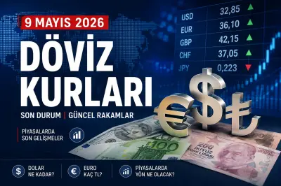 Altın ve Döviz Kurlarında Son Durum: 9 Mayıs 2026 Cumartesi Güncel Veriler