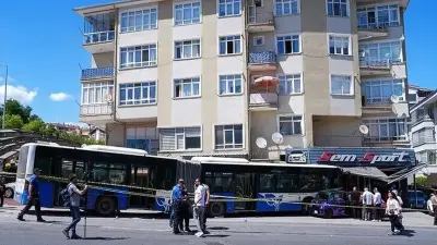 Ankara'da EGO Otobüsü Kontrolden Çıktı: İş Yerine Çarparak Durabilen Araçta 5 Yaralı