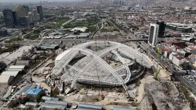 Ankara'nın Yeni Stadyumu Tamamlanıyor: Bakanlardan Heyecan Veren Paylaşımlar