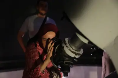 Ankara Üniversitesi'nde Gökyüzü Meraklıları Perseid Meteor Yağmuruyla Buluştu
