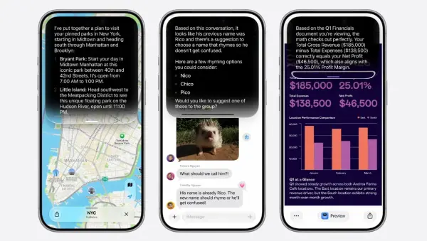 Craig Federighi, Apple'ın yeni yapay zeka özelliklerini tanıtırken