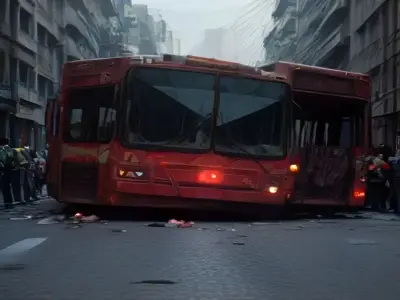 Arnavutköy'de Korkutan Kaza: Yolcu Otobüsü İETT Otobüsüne Çarptı, Çok Sayıda Yaralı Var