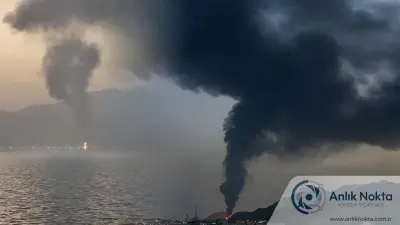 BAE'ye İran Saldırısı: Petrol Tesisinde Yangın Çıktı, Hava Savunması Devrede