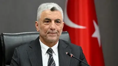 Ticaret Bakanı Ömer Bolat ve AB büyükelçileri Ankara'da bir toplantıda