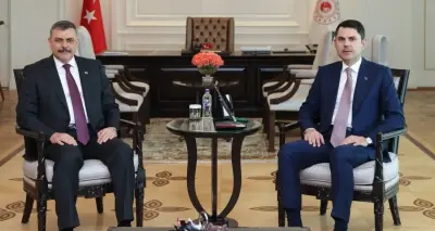 Bakan Çiftçi'den Bakan Kurum'a Nezaket Ziyareti