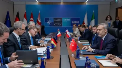 Bakan Fidan, NATO Ankara Zirvesi'nde Kilit Ülkelerle Masaya Oturdu