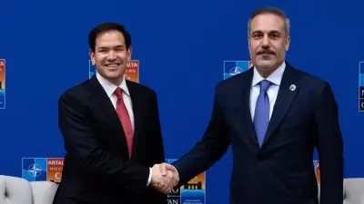 Bakan Fidan ve ABD'li Meclis Üyesi Rubio, NATO Toplantısı'nda Bir Araya Geldi