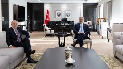 Bakan Fidan ve BM Temsilcisi Arnault Ankara'da Bir Araya Geldi