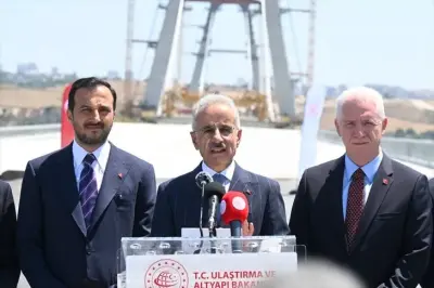 Bakan Uraloğlu'ndan Başakşehir-Nakkaş Otoyolu İncelemesi: Marmara Ringi Tamamlanıyor