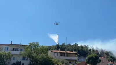 Balıkesir'de Büyük Orman Yangını: Yerleşim Yerlerine Yakın Bölgede Havadan ve Karadan Yoğun Müdahale
