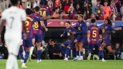 Barcelona, El Clasico Galibiyetiyle La Liga Şampiyonluğunu Garantiledi