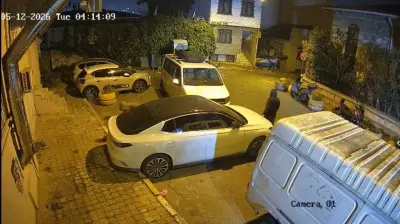 Beyoğlu Sütlüce'de Şok Saldırı: İş İnsanı Harun Şahin'in Yerli Elektrikli Otomobili Hedef Alındı