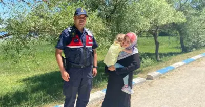 Bilecik Pelitözü Gölpark'ta Kaybolan Çocuk Jandarma Ekiplerince Bulundu