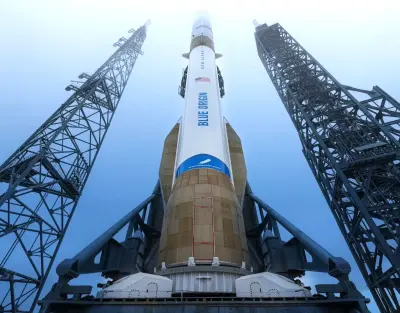Blue Origin'in New Glenn Roketi Florida'da İnfilak Etti