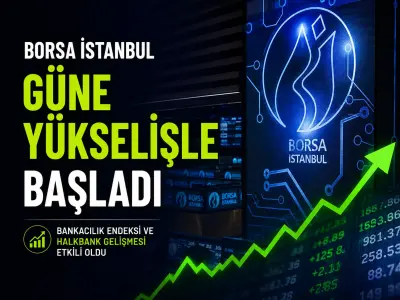 Borsa İstanbul Güne Yükselişle Başladı: Bankacılık Endeksi ve Halkbank Gelişmesi Etkili Oldu