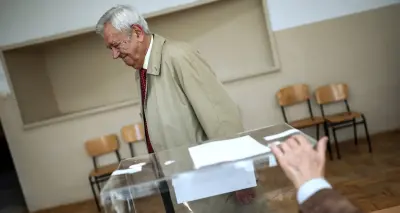 Bulgaristan'da cumhurbaşkanlığı seçimleri için oy kullanma işlemi