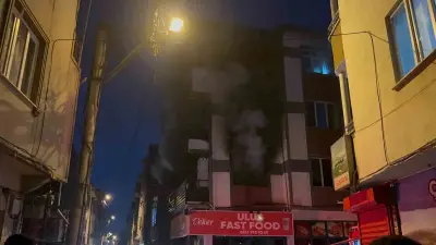 Bursa'da Elektrik Kaynaklı Yangın Paniği: Beş Kişilik Aile Dumandan Etkilendi