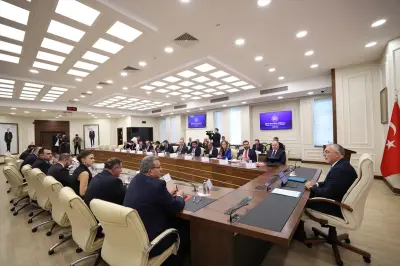 Çalışma ve Sosyal Güvenlik Bakanlığı'ndaki Üçlü Danışma Kurulu toplantısı