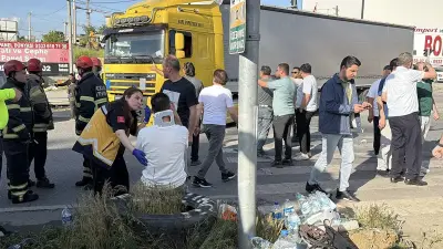 Çayırova'da Kanlı Kaza: İşçi Servisi Devrildi, 8 Yaralı