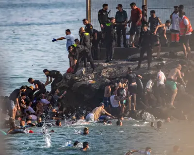 Ceuta Sınırında Büyük Göçmen Akını: 18 Kişi Hayatını Kaybetti, İspanya Hükümeti Baskı Altında