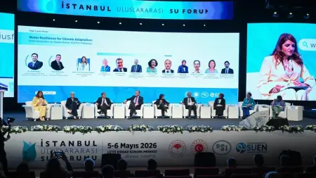 İstanbul Uluslararası Su Forumu'nda konuşmacılar