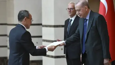 Cumhurbaşkanı Erdoğan, Beş Ülkenin ve AB Delegasyonunun Yeni Büyükelçilerini Kabul Etti