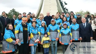 Cumhurbaşkanı Erdoğan, Doğu-Batı Dostluk ve İpek Yolu Rallisi'ni Ankara'dan Uğurladı