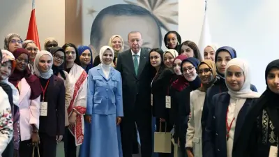 Cumhurbaşkanı Erdoğan, Genç Müslüman Kadın Liderlerle Bir Araya Geldi