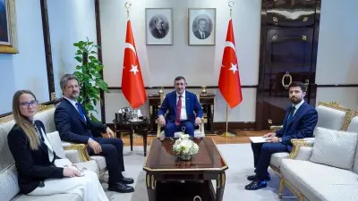 Cumhurbaşkanı Yardımcısı Yılmaz, Macaristan Büyükelçisi Matis'i Veda Ziyaretinde Kabul Etti