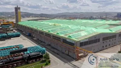 TÜRASAŞ Sivas, Stratejik Vagon Üretiminde Güneş Enerjisine Geçiyor: 2053 Hedefine Katkı