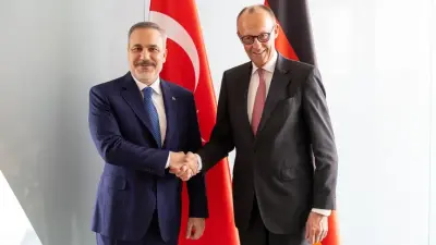 Dışişleri Bakanı Fidan, Almanya Başbakanı Merz ile Berlin'de Görüştü
