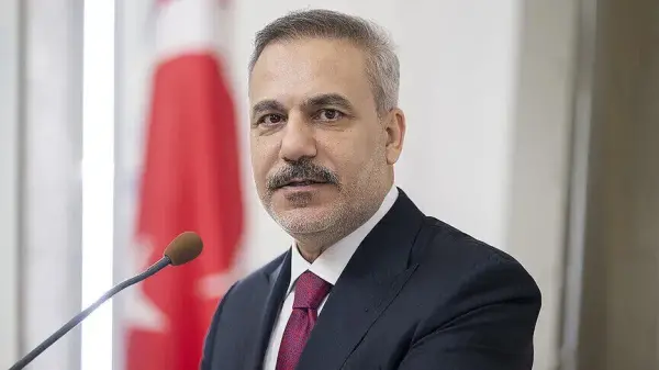 Dışişleri Bakanı Hakan Fidan, CICA Zirvesi'nde konuşma yaparken