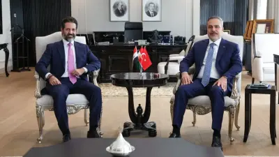 Dışişleri Bakanı Fidan, IKBY Başbakan Yardımcısı Talabani ile Ankara'da Bir Araya Geldi