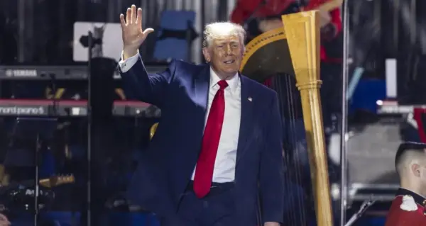 Donald Trump'ın mali bildirimlerini gösteren bir görsel