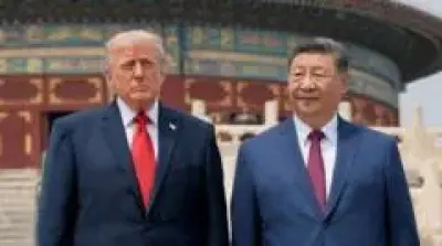 Donald Trump ve Xi Jinping Pekin'de Bir Araya Geldi