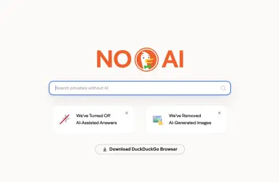 DuckDuckGo, Yapay Zeka Karşıtı Arayüzünü Kolaylaştırarak Trafiğini Artırıyor